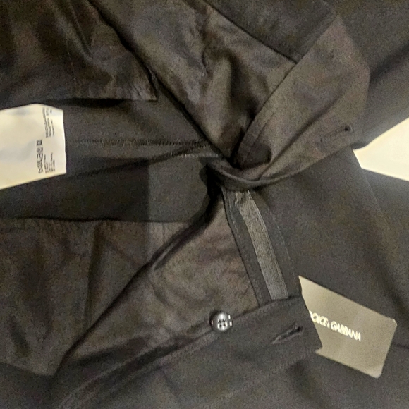 Dolce & Gabbana, Low rise Straight leg Wool Trouser Pants (Italian Size 40/US 4) - Picture 13 of 16